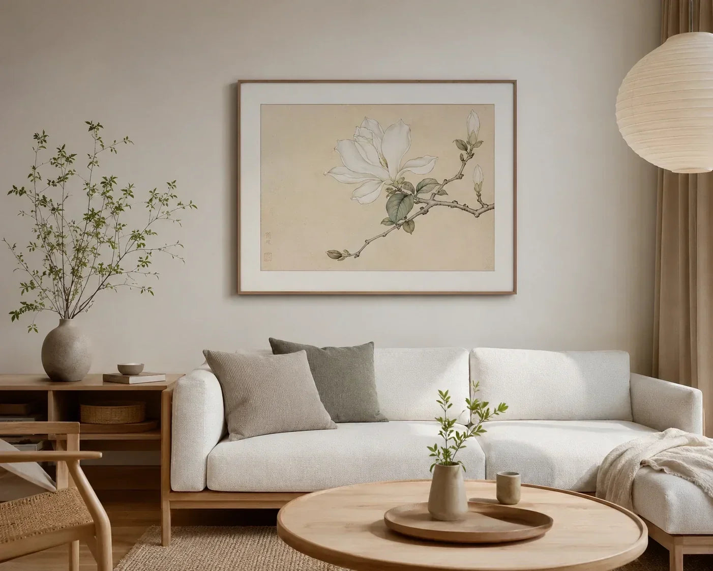 Chinese Painting in living room