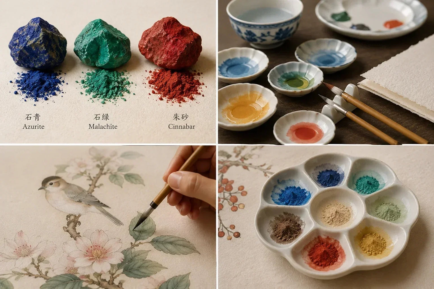 The Colors of Tradition: Natural Pigments in Chinese Painting