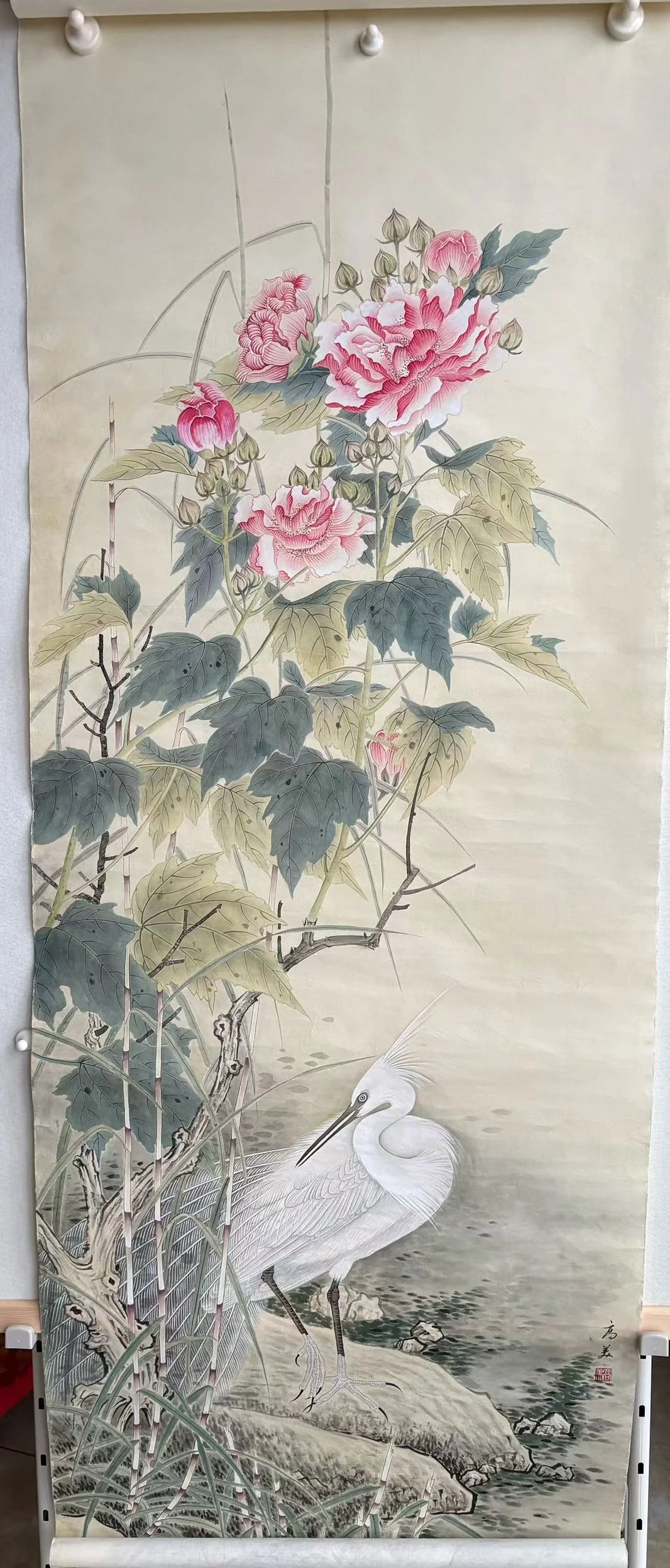 Peonies by the water