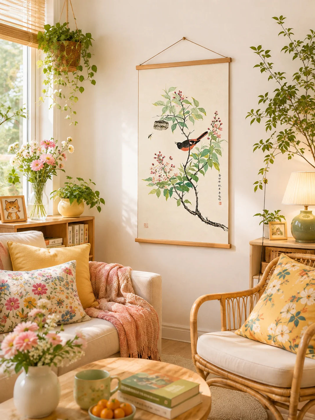 Spring Harmony-Original Chinese Bird Painting