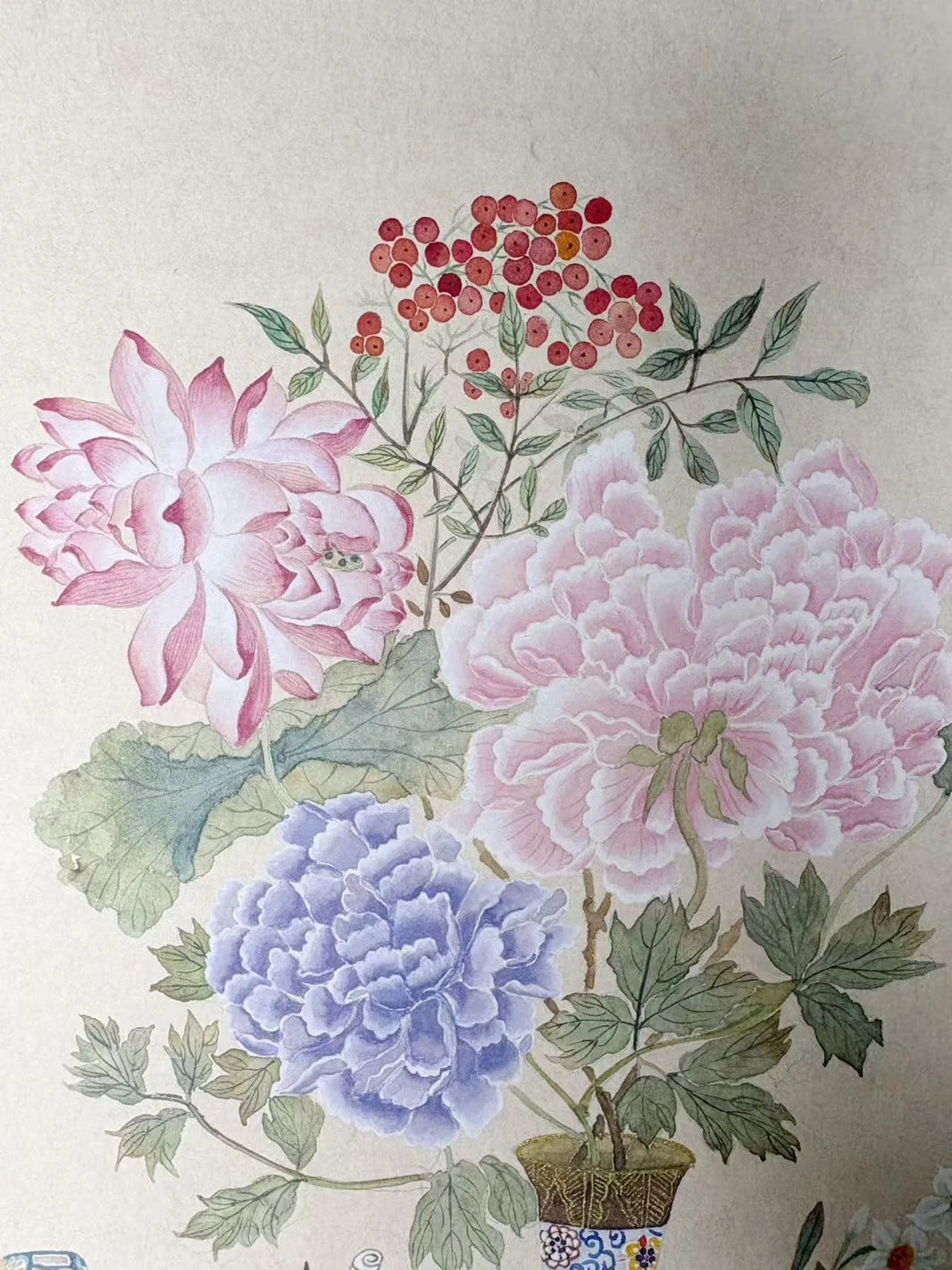 Traditional Chinese Floral Still Life