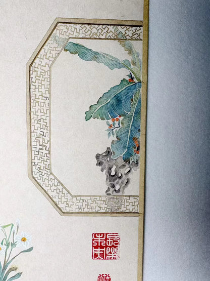 Traditional Chinese Floral Still Life